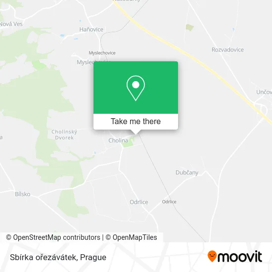 Карта Sbírka ořezávátek
