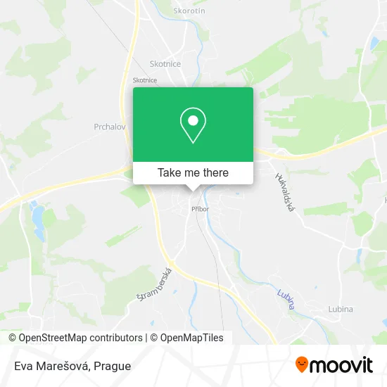 Eva Marešová map