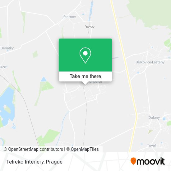 Карта Telreko Interiery