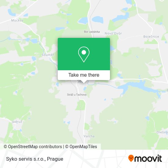 Карта Syko servis s.r.o.
