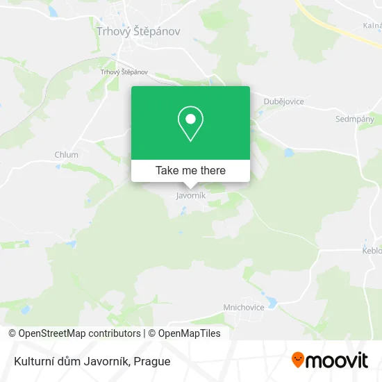 Карта Kulturní dům Javorník
