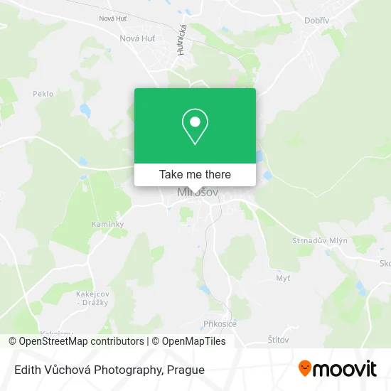 Карта Edith Vůchová Photography