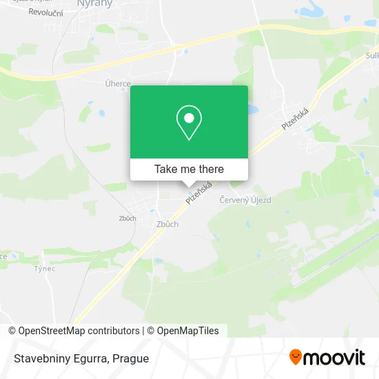 Карта Stavebniny Egurra