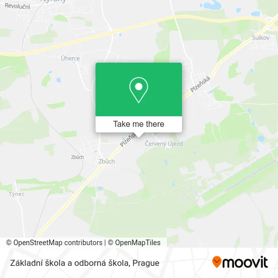 Základní škola a odborná škola map