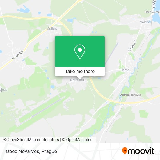 Карта Obec Nová Ves