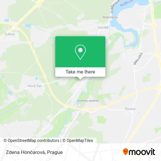 Карта Zdena Hončarová