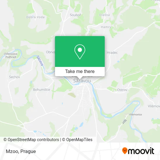 Карта Mzoo