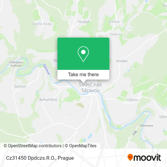 Карта Cz31450 Dpdczs.R.O.