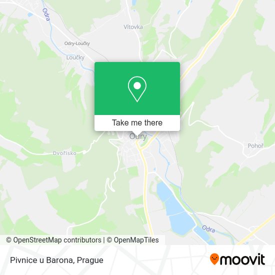 Карта Pivnice u Barona