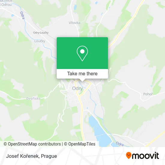 Карта Josef Kořenek