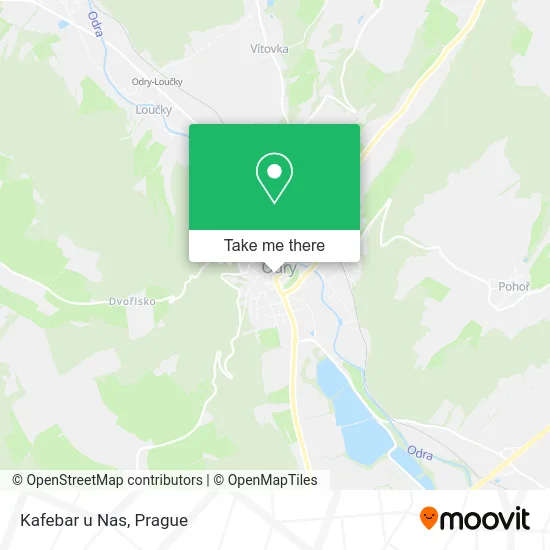 Карта Kafebar u Nas