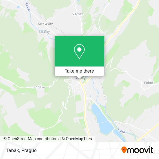 Карта Tabák