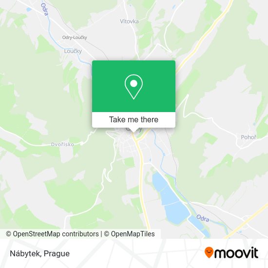 Карта Nábytek
