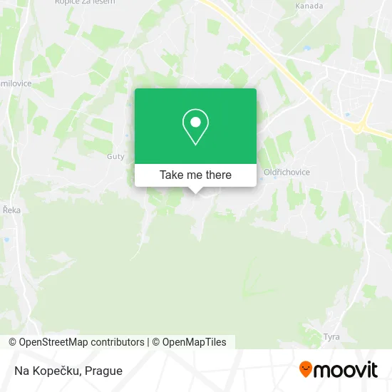 Карта Na Kopečku