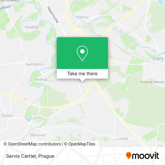 Карта Servis Carrier