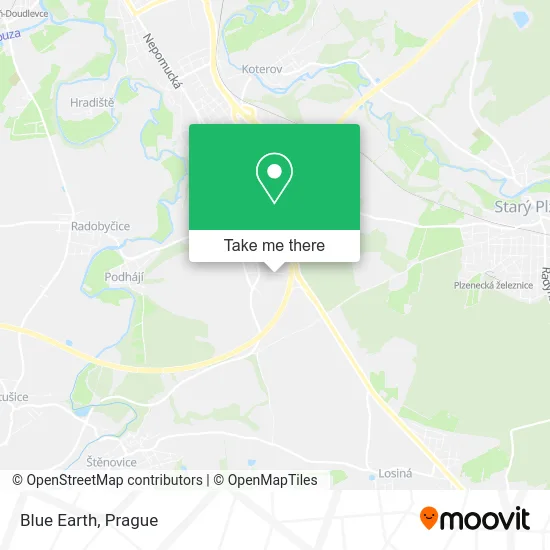 Карта Blue Earth