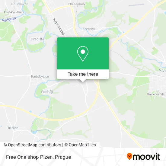 Карта Free One shop Plzen