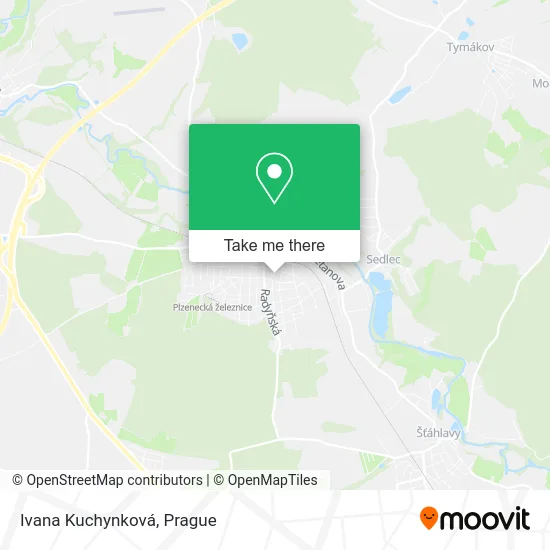 Карта Ivana Kuchynková