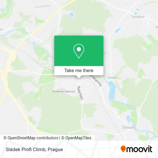 Карта Sládek Profi Climb
