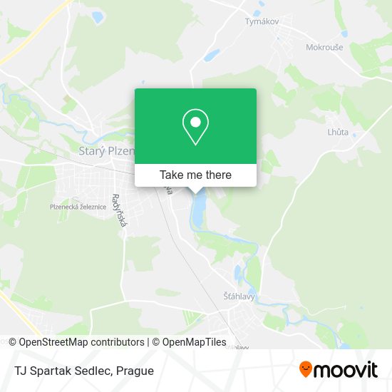 Карта TJ Spartak Sedlec