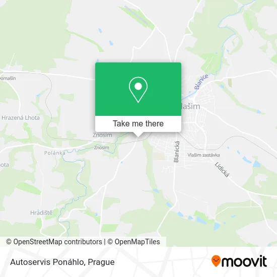 Карта Autoservis Ponáhlo