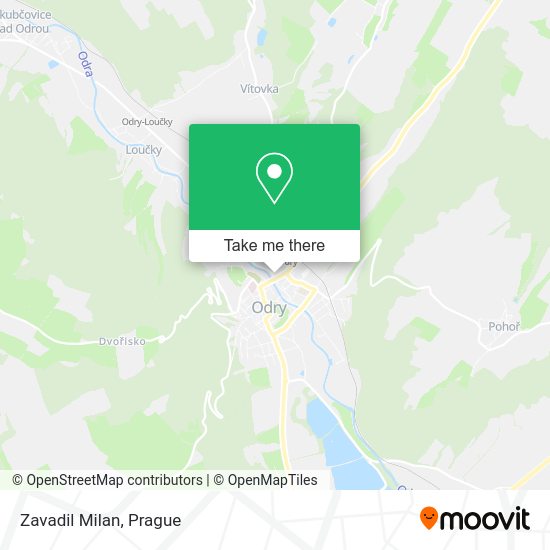 Карта Zavadil Milan