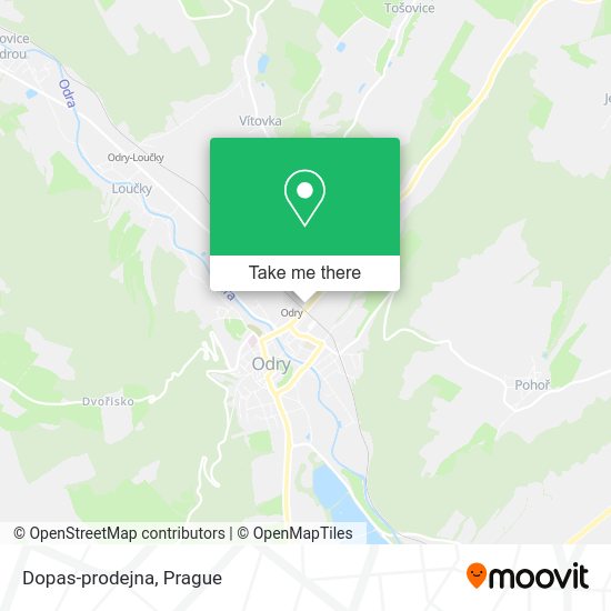 Карта Dopas-prodejna