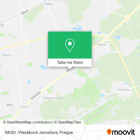 Карта MUDr. Vlasáková Jaroslava