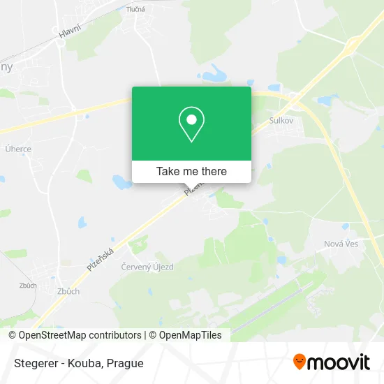 Карта Stegerer - Kouba