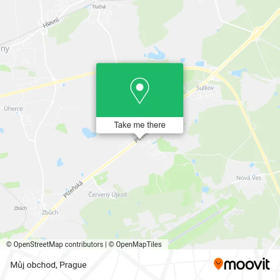 Карта Můj obchod