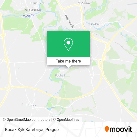 Карта Bucak Kyk Kafetarya