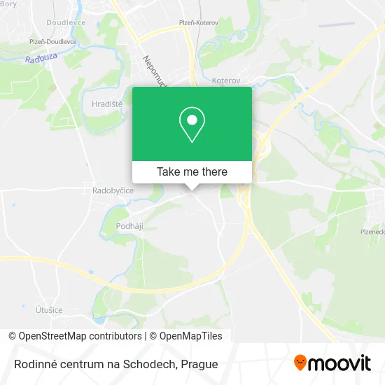 Карта Rodinné centrum na Schodech