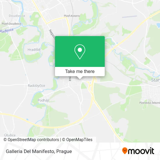 Galleria Del Manifesto map