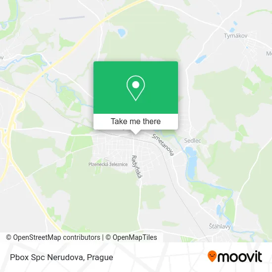 Карта Pbox Spc Nerudova