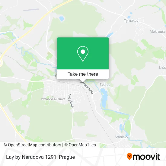 Карта Lay by Nerudova 1291