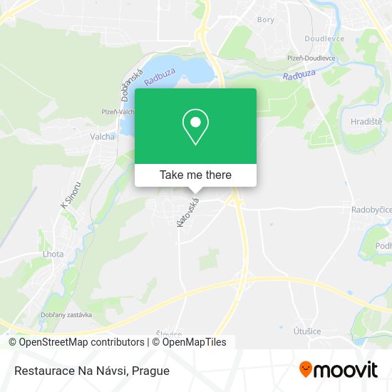 Карта Restaurace Na Návsi