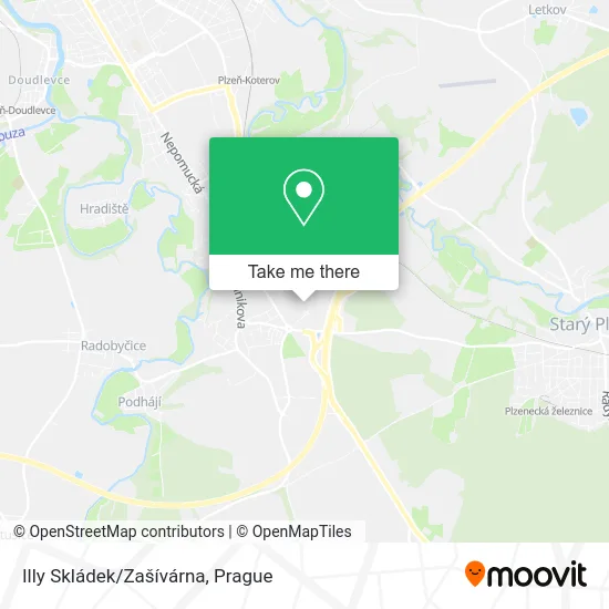 Карта Illy Skládek/Zašívárna