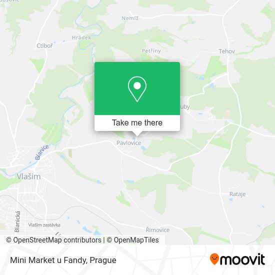 Карта Mini Market u Fandy