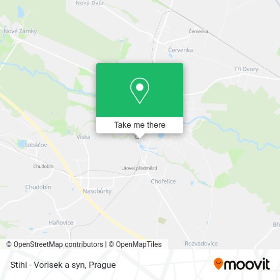 Карта Stihl - Vorisek a syn