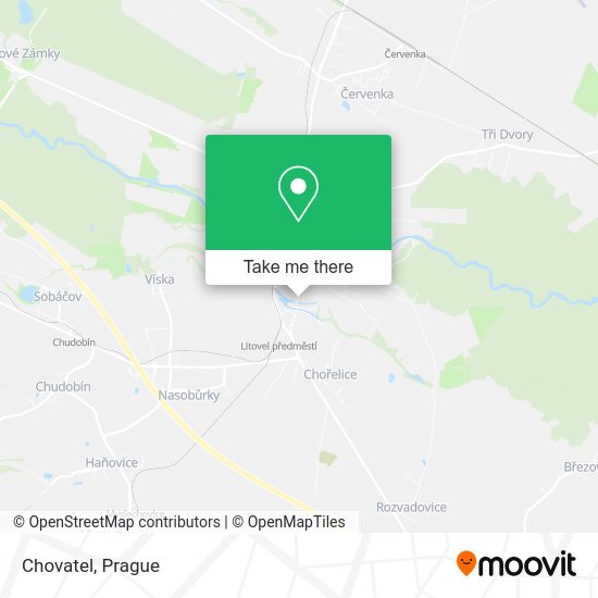 Карта Chovatel