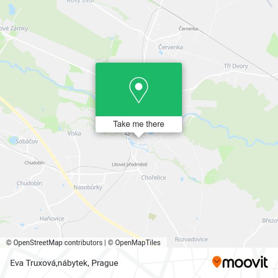 Карта Eva Truxová,nábytek