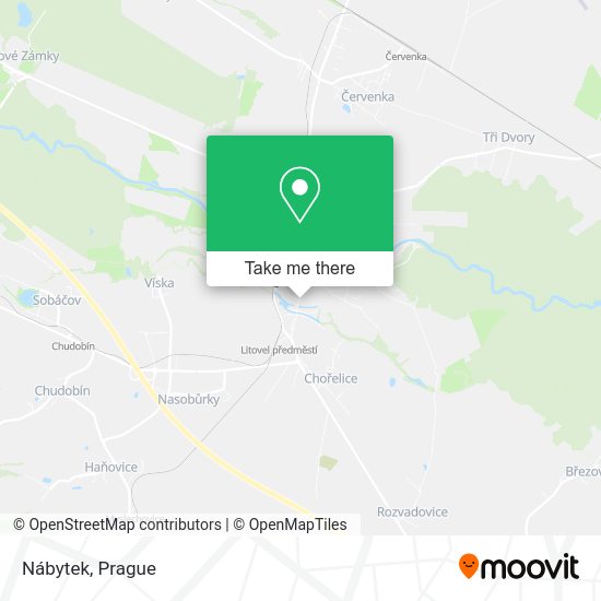 Карта Nábytek