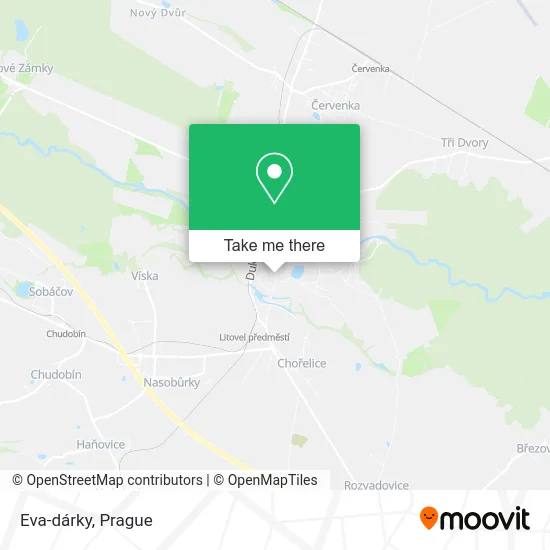 Eva-dárky map