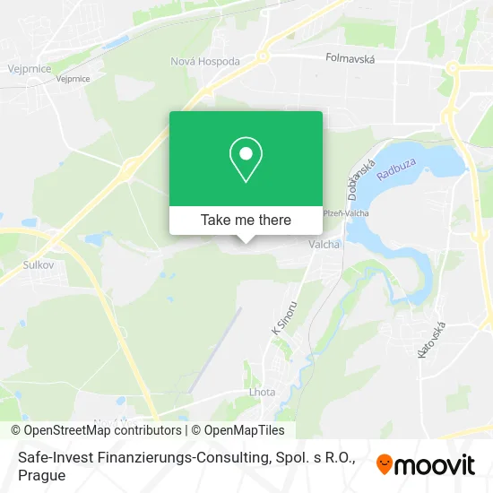 Карта Safe-Invest Finanzierungs-Consulting, Spol. s R.O.