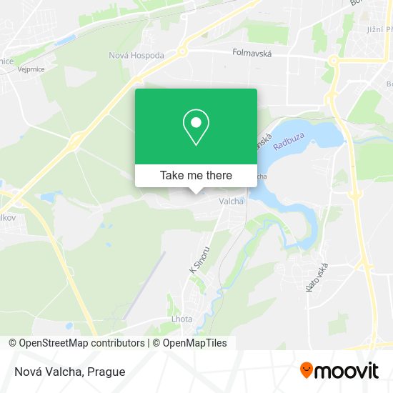 Карта Nová Valcha