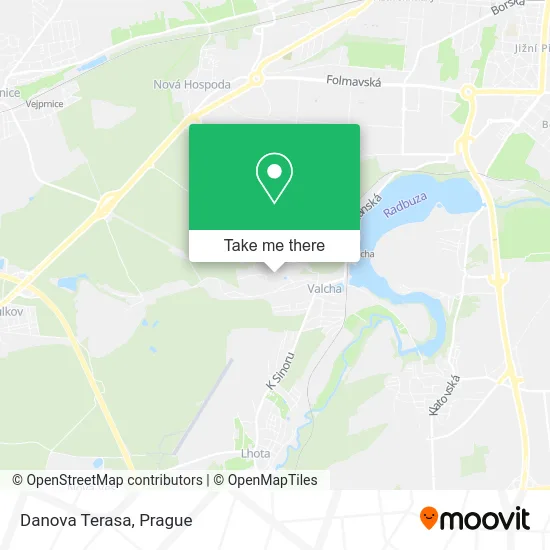 Карта Danova Terasa