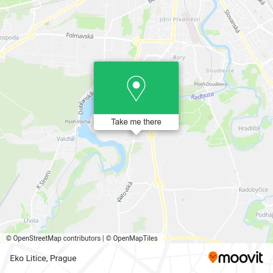 Карта Eko Litice