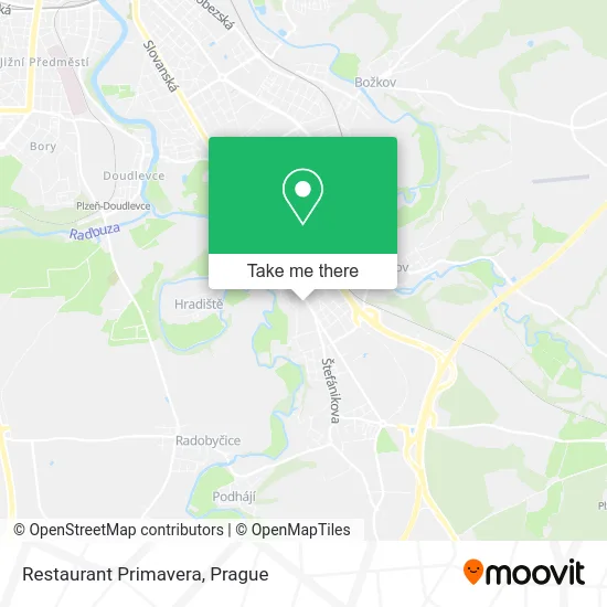 Карта Restaurant Primavera