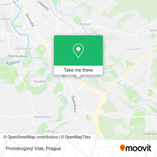 Карта Protidrogový Vlak