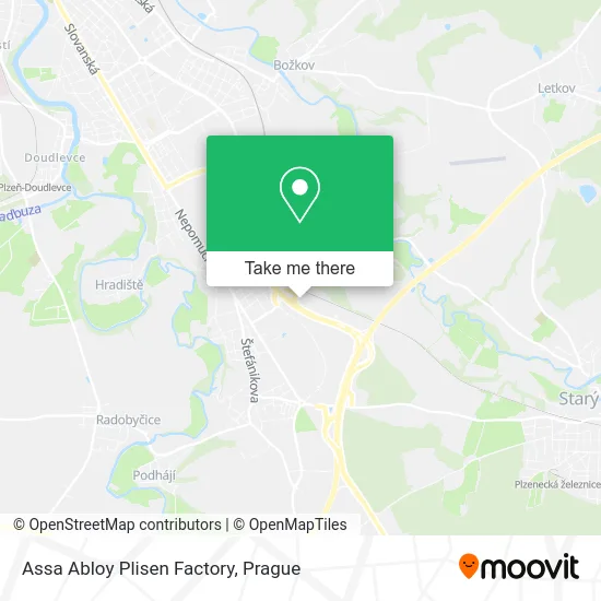 Карта Assa Abloy Plisen Factory